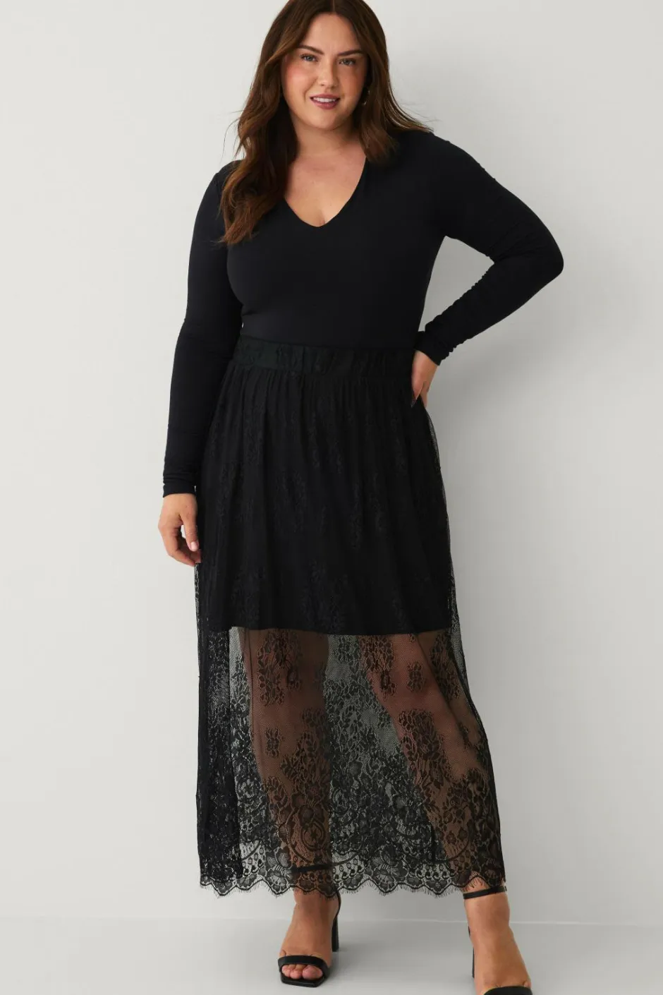 Maxi nederdel miLovia, Maxi Skirt Dame Nederdele