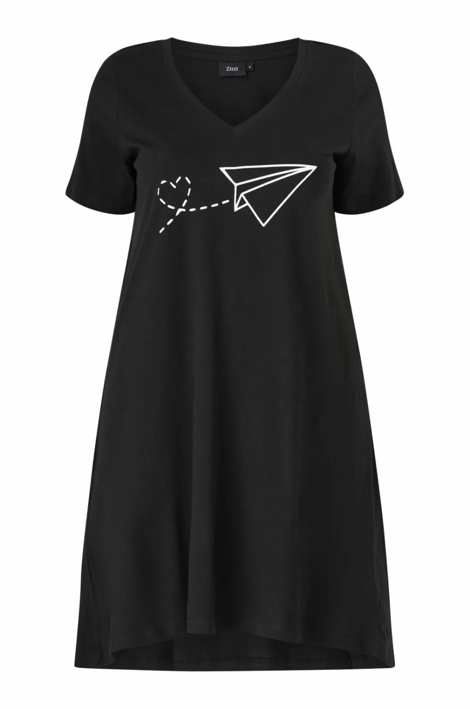 Discount Natkjole mAlba S/S Blk Dress Dame Nattøj