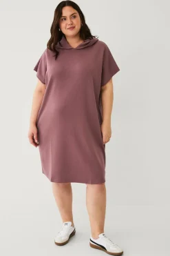 Zizzi Natkjole mAlisa S/S Knee Dress^Dame Nattøj