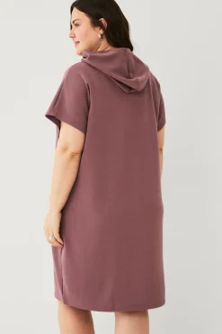 Zizzi Natkjole mAlisa S/S Knee Dress^Dame Nattøj