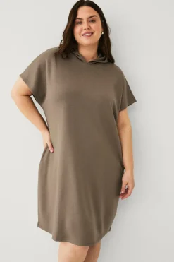 Clearance Natkjole mAlisa S/S Knee Dress Dame Nattøj