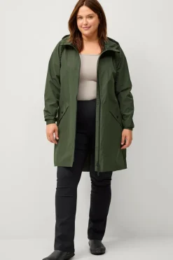 Best Regnjakke caKlara Zip L/S Raincoat Dame Regntøj