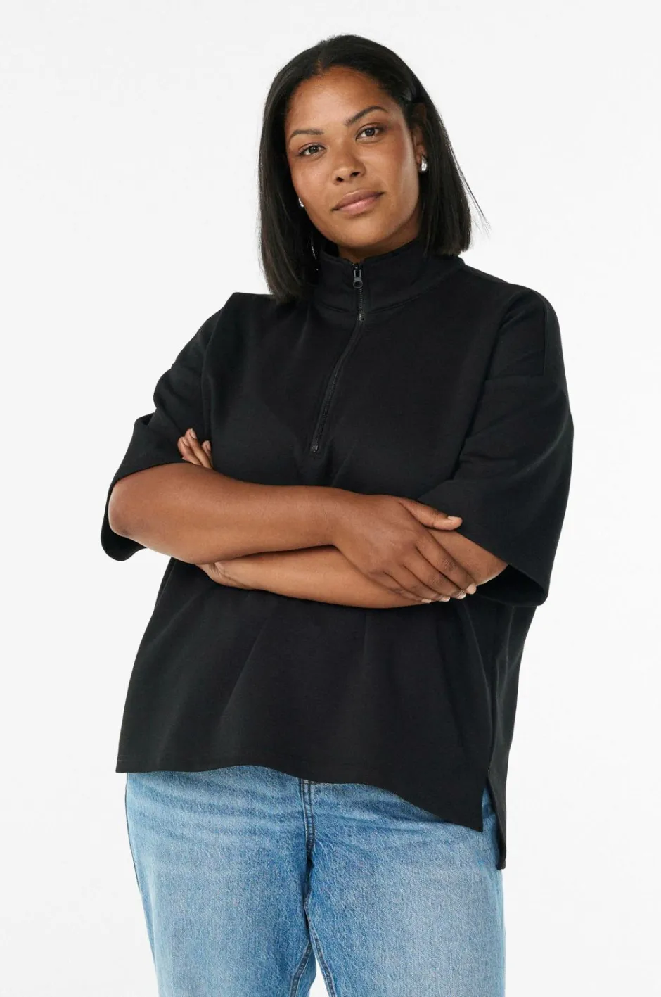 Hot Sweatshirt caKatalina 1/2 Zip Dame Sweatshirts & Hoodies