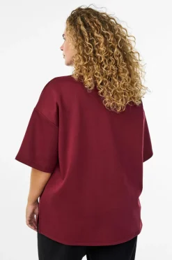 Zizzi Sweatshirt caKatalina 1/2 Zip^Dame Sweatshirts & Hoodies