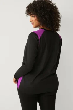 Zizzi Termisk top aSnow L/S Blouse^Dame Skiundertøj|Skiundertøj
