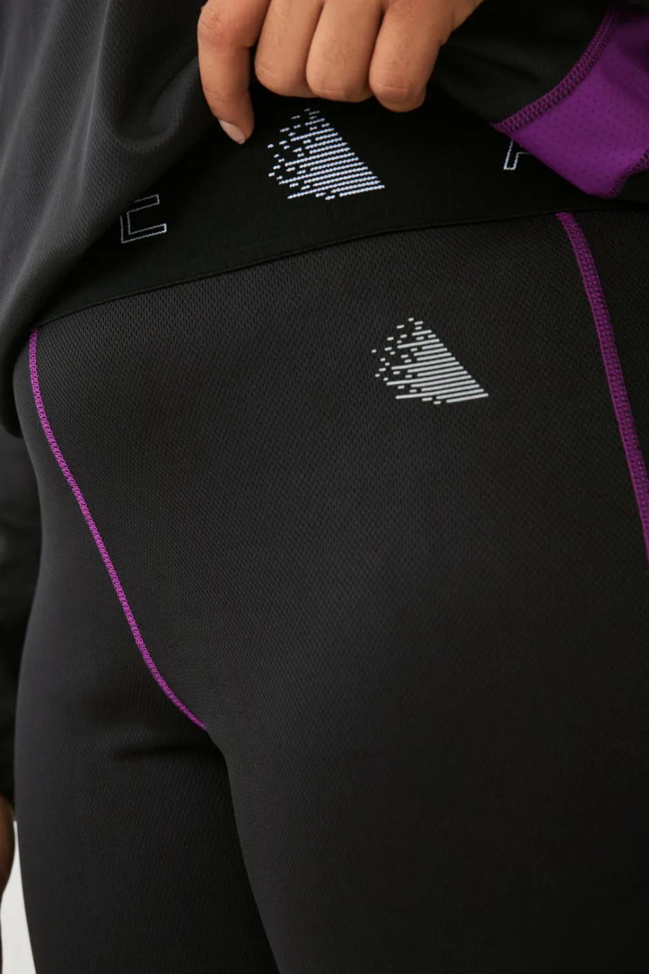 Zizzi Termounderbukser aSnow 7/8 Tights^Dame Skiundertøj|Skiundertøj