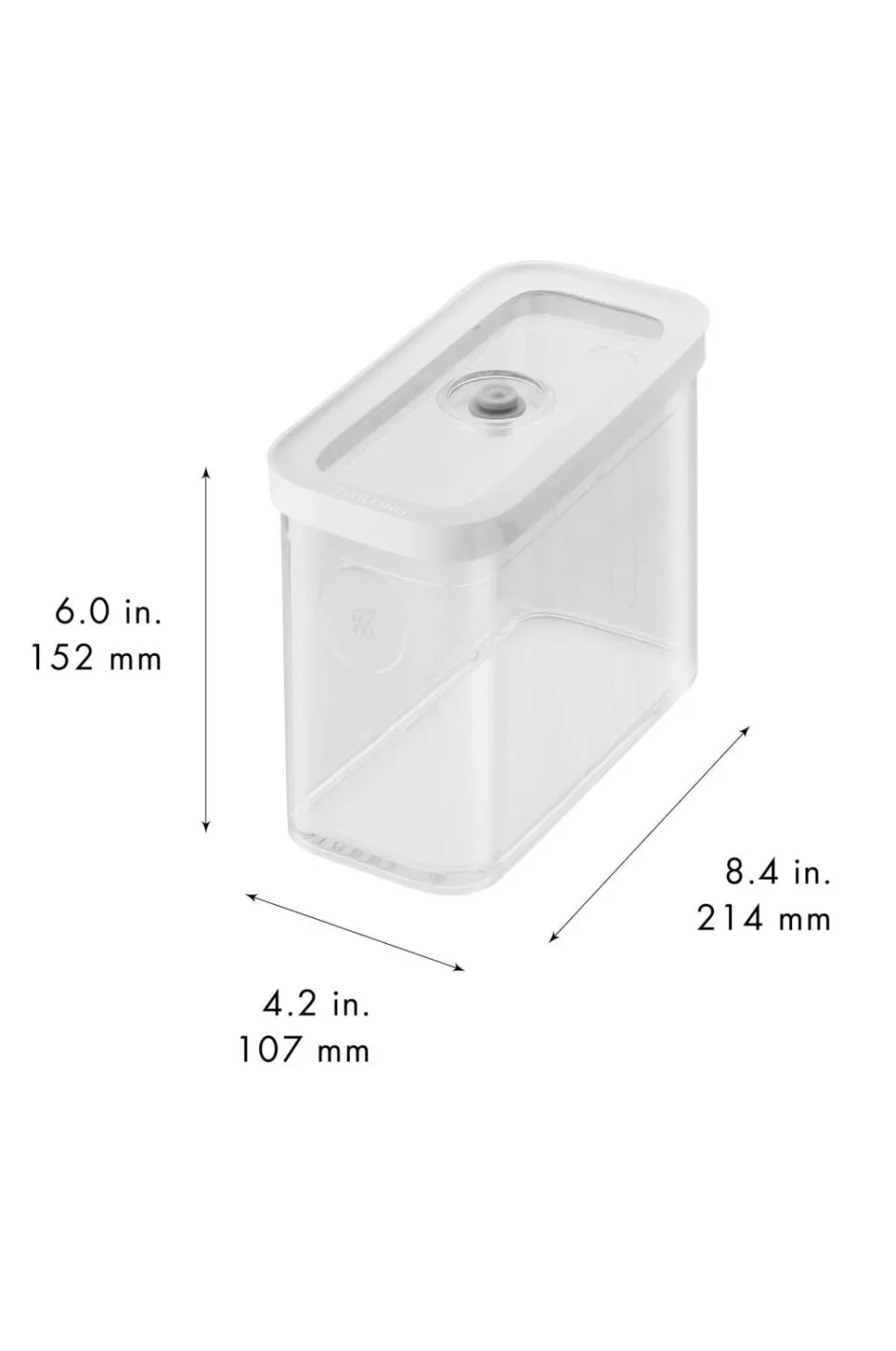 ZWILLING Forvaringsboks Fresh & Save Cube 2M^ Køkkenopbevaring