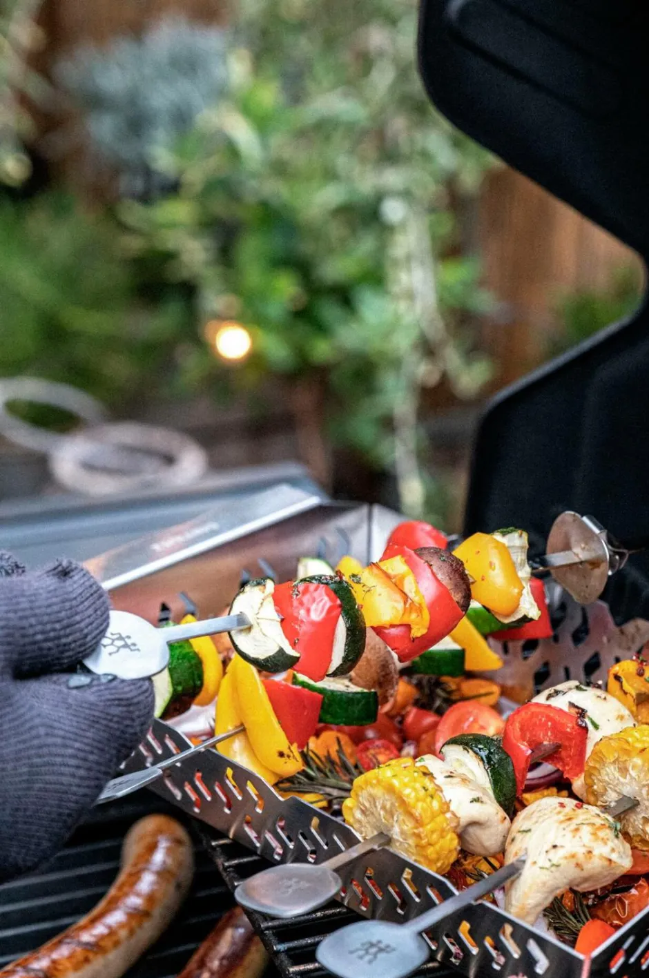 Grillspett BBQ+ sæt i 5 dele Husholdningsartikler