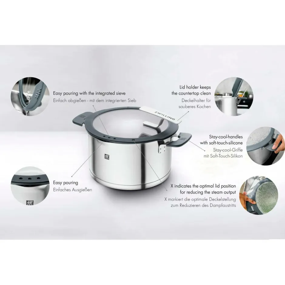 Outlet Grydesæt Simplify 5 dele Pander & Gryder