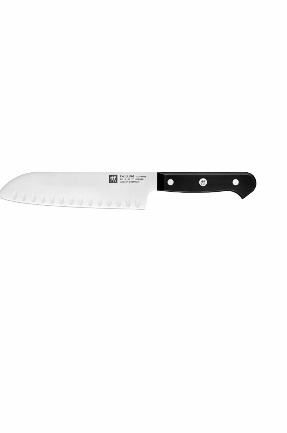 ZWILLING Kniv Santoku med oliven slibning Gourmet 18 cm^ Køkkenknive & Knivtilbehør
