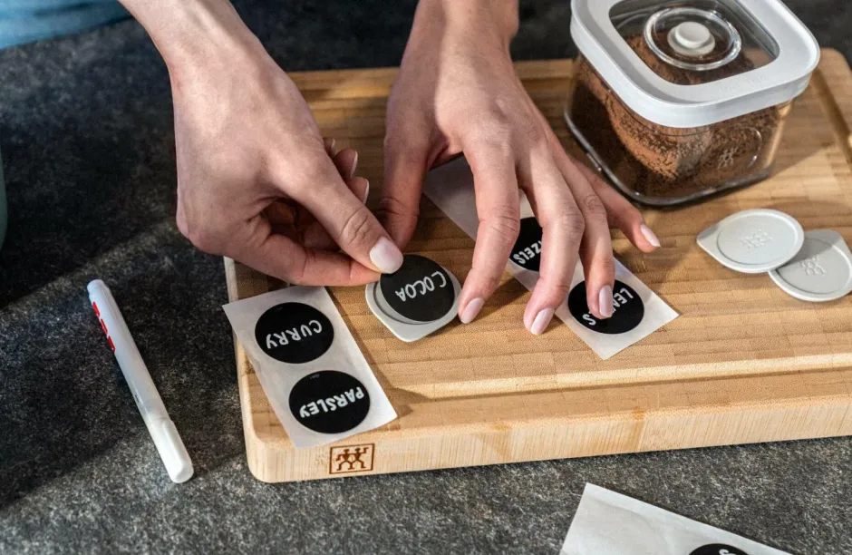 ZWILLING NFC-etiketter og kritpenna till Fresh & Save set i 11 delar^ Køkkenopbevaring