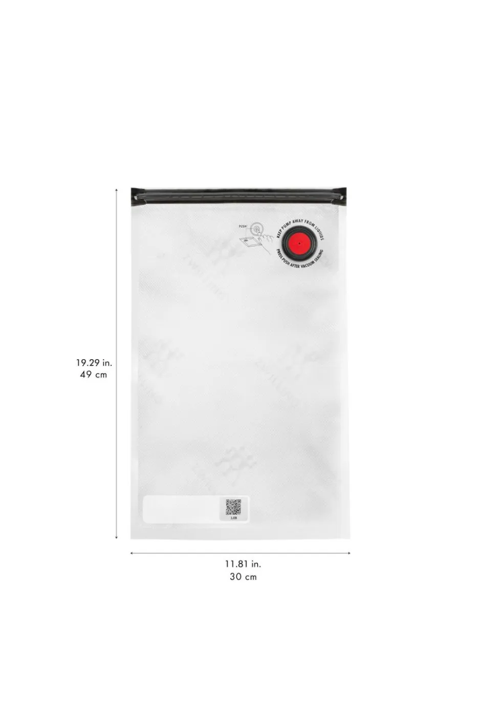 ZWILLING Sæt med vakuum påsar Fresh & Save S/M/L 10 dele^ Små Køkkenmaskiner