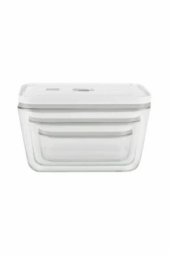 New Vakuumbeholdersæt Fresh & Save 3 stk. S, M og L Glas Køkkenopbevaring