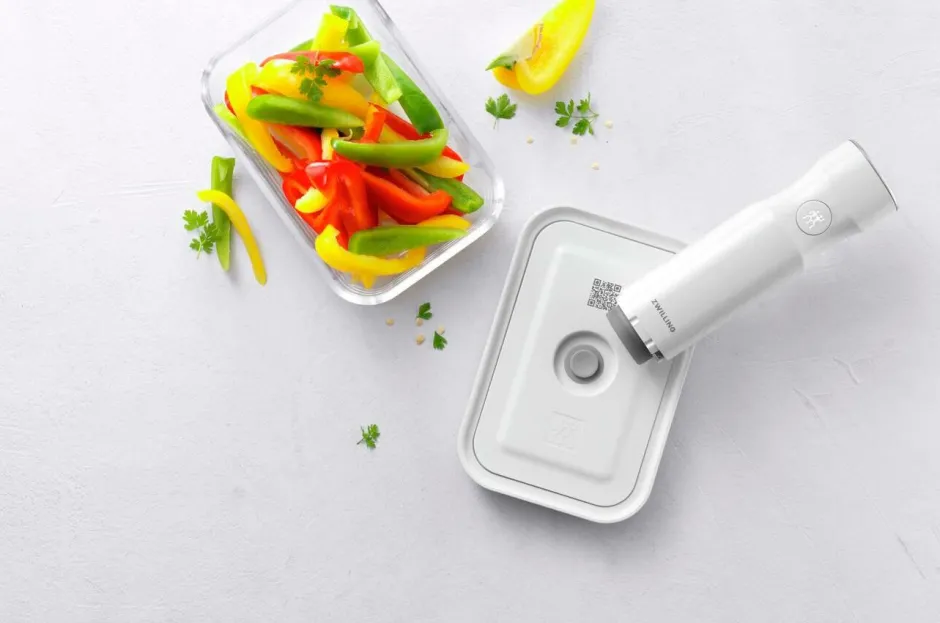 ZWILLING Vakuumbeholder M Fresh & Save 900 ml Glas^ Køkkenopbevaring